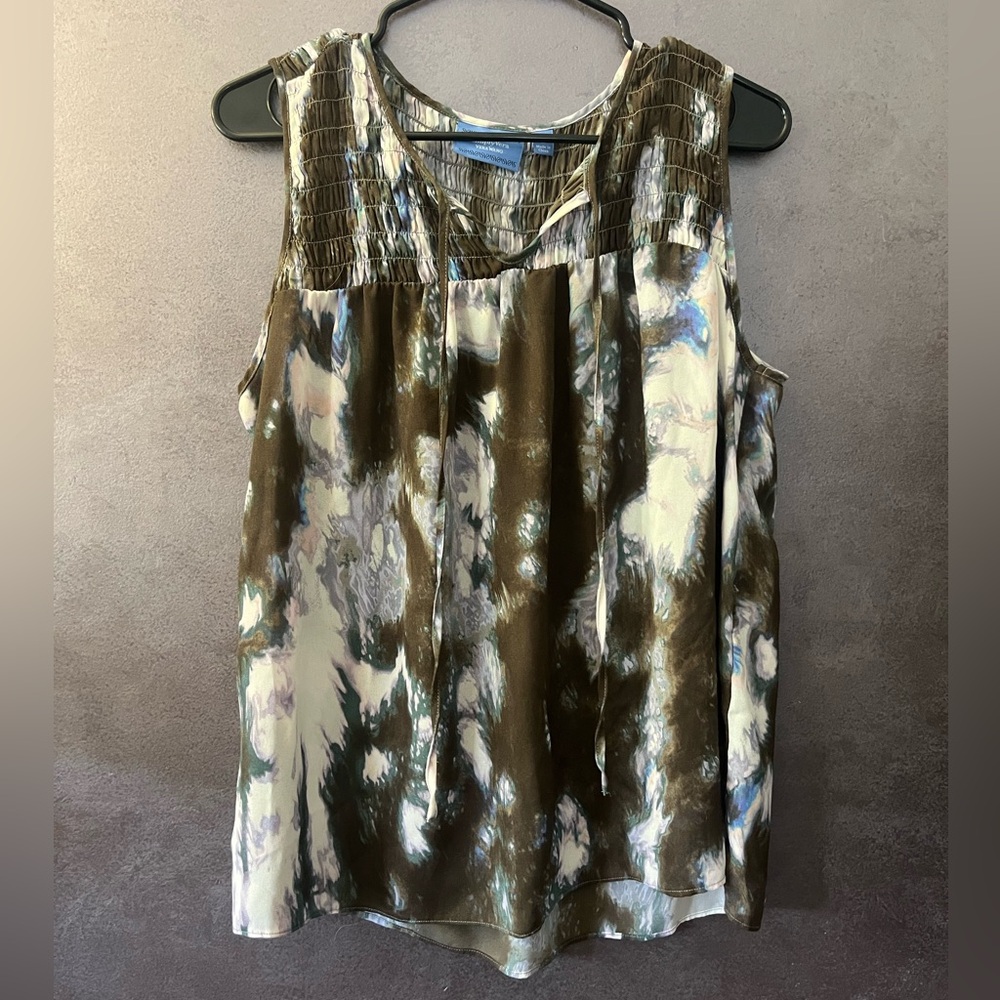 Simply Vera Vera Wang Multicolor Sleeveless Top